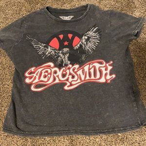 Aerosmith Crop Top